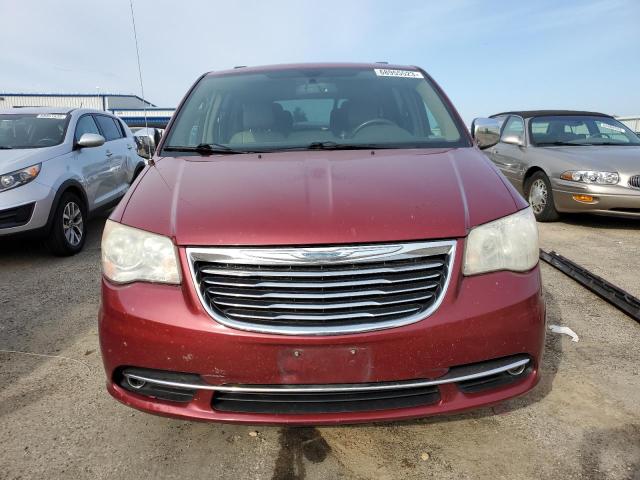 2C4RC1CG7CR138142 - 2012 CHRYSLER TOWN & COU TOURING L MAROON photo 5