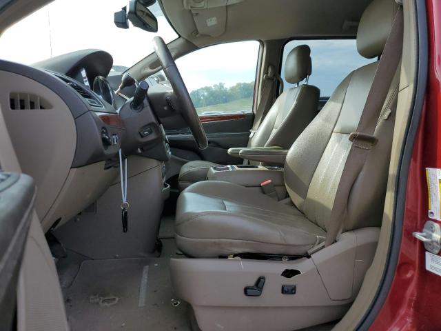 2C4RC1CG7CR138142 - 2012 CHRYSLER TOWN & COU TOURING L MAROON photo 7