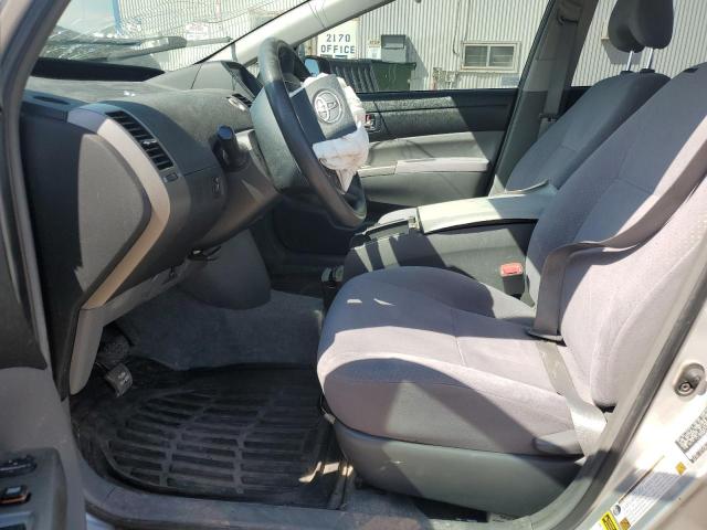 JTDKB20U483343194 - 2008 TOYOTA PRIUS SILVER photo 7