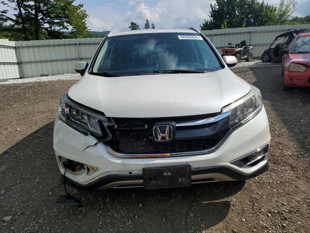 5J6RM4H76GL090486 - 2016 HONDA CR-V EXL WHITE photo 5