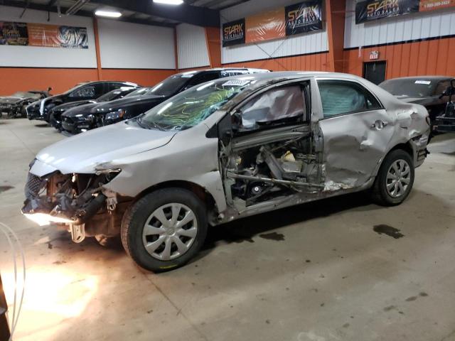 2T1BU4EE0AC427114 - 2010 TOYOTA COROLLA BASE SILVER photo 1