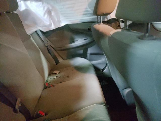 2T1BU4EE0AC427114 - 2010 TOYOTA COROLLA BASE SILVER photo 10