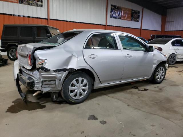2T1BU4EE0AC427114 - 2010 TOYOTA COROLLA BASE SILVER photo 3