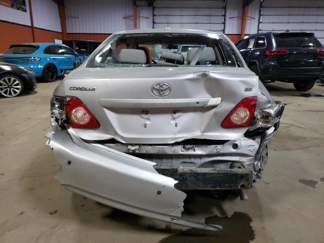 2T1BU4EE0AC427114 - 2010 TOYOTA COROLLA BASE SILVER photo 6