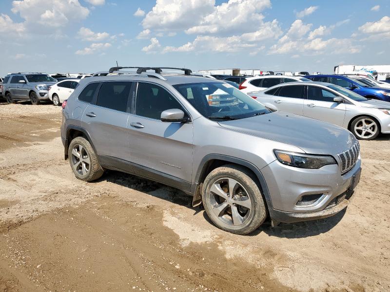 1C4PJMDX8KD112762 - 2019 JEEP CHEROKEE LIMITED 银色 照片 4