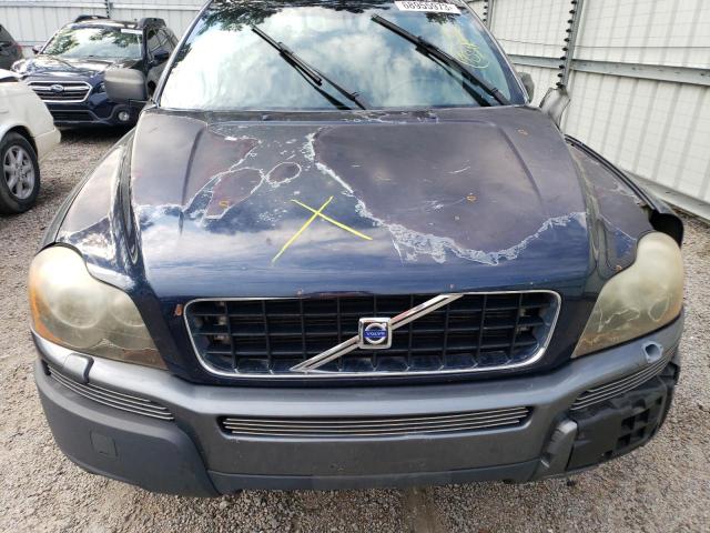 YV1CZ592X51162136 - 2005 VOLVO XC90 GRAY photo 12
