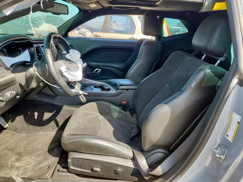 2C3CDZBT5NH196294 - 2022 DODGE CHALLENGER R/T GRAY photo 7