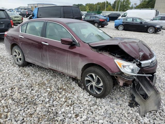 1HGCR2F38HA174616 - 2017 HONDA ACCORD LX BURGUNDY photo 4