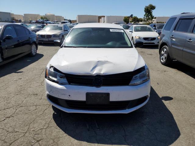 3VW2K7AJ3DM292293 - 2013 VOLKSWAGEN JETTA BASE WHITE photo 5