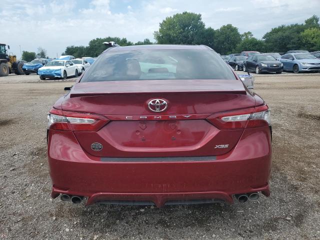 4T1B61HK5JU555454 - 2018 TOYOTA CAMRY XSE BURGUNDY photo 6