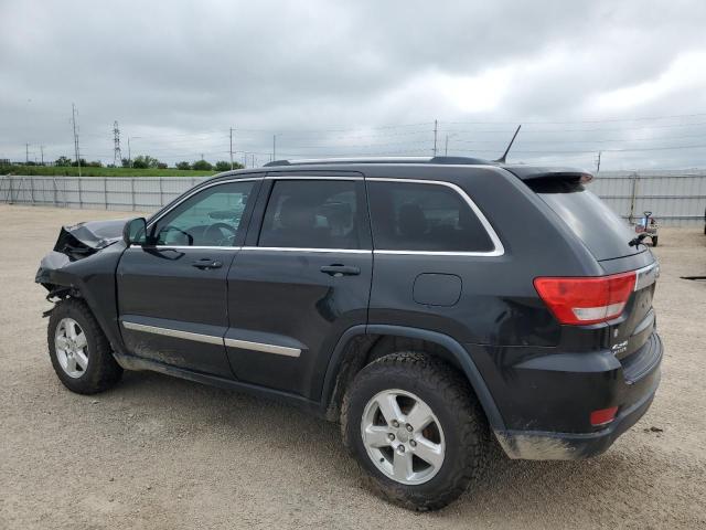 1C4RJFAG5CC314619 - 2012 JEEP GRAND CHER LAREDO BLACK photo 2
