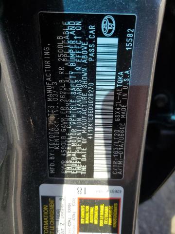 4T1BK1EB6DU028270 - 2013 TOYOTA AVALON BASE Серый фото 12