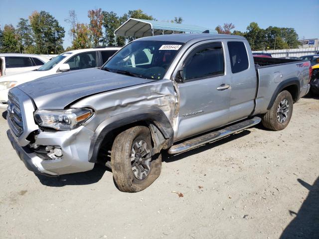 5TFSZ5AN6HX089212 - 2017 TOYOTA TACOMA ACCESS CAB ვერცხლისფერი ფოტო 1