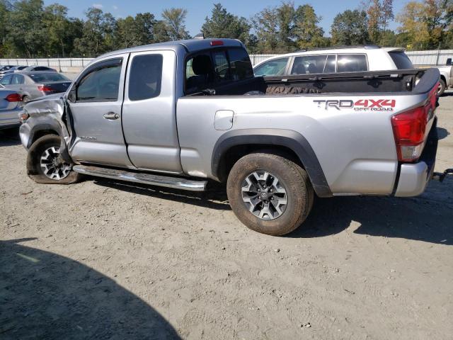 5TFSZ5AN6HX089212 - 2017 TOYOTA TACOMA ACCESS CAB ვერცხლისფერი ფოტო 2