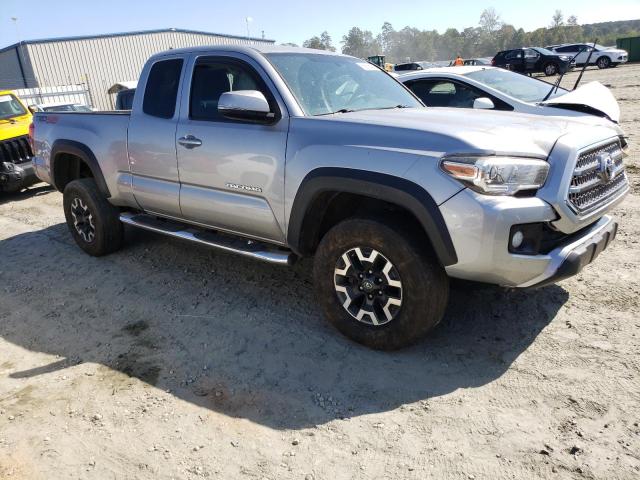 5TFSZ5AN6HX089212 - 2017 TOYOTA TACOMA ACCESS CAB ვერცხლისფერი ფოტო 4