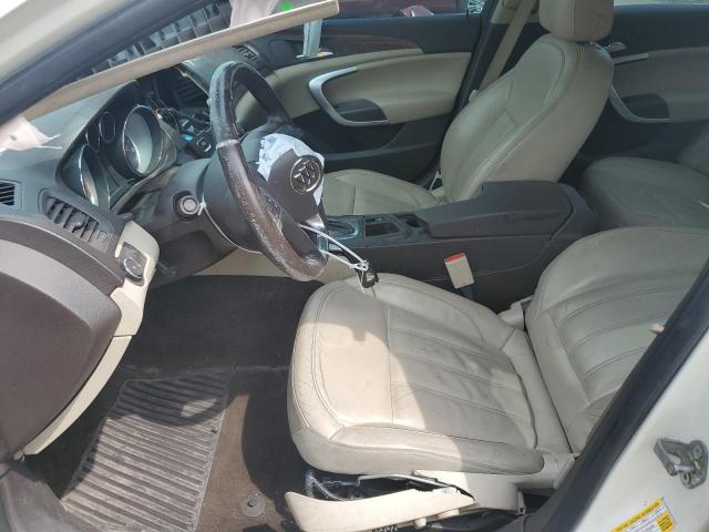 2G4GS5EV2D9175495 - 2013 BUICK REGAL PREMIUM WHITE photo 7