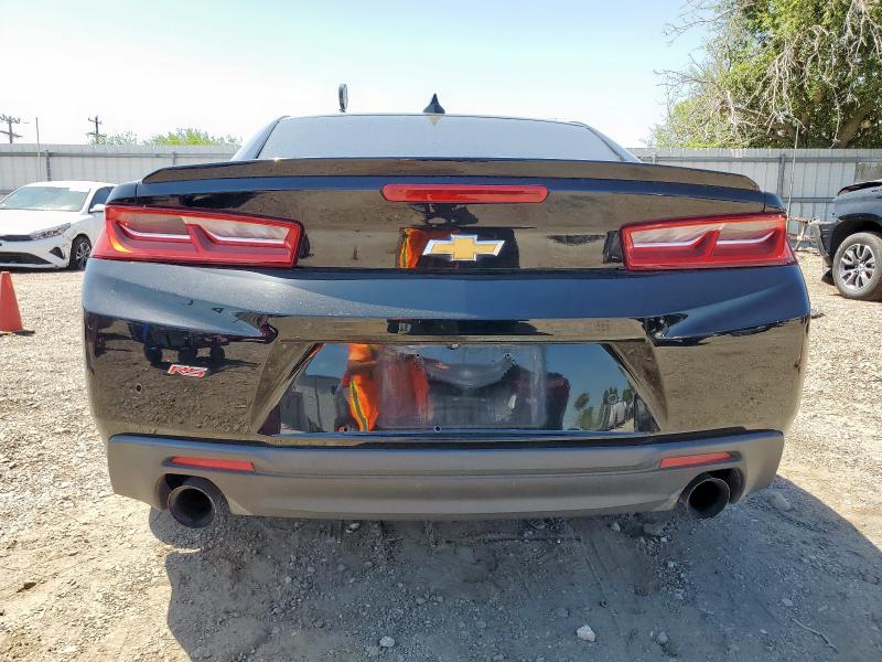 1G1FD1RS6G0124799 - 2016 CHEVROLET CAMARO LT BLACK photo 6