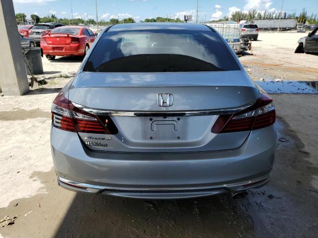 1HGCR2F36HA290638 - 2017 HONDA ACCORD LX SILVER photo 6