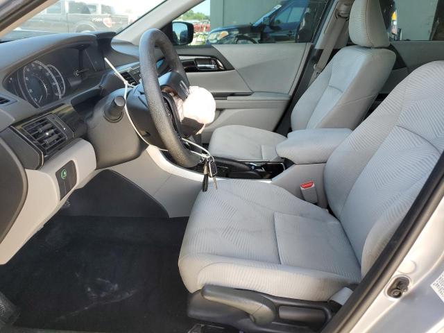 1HGCR2F36HA290638 - 2017 HONDA ACCORD LX SILVER photo 7