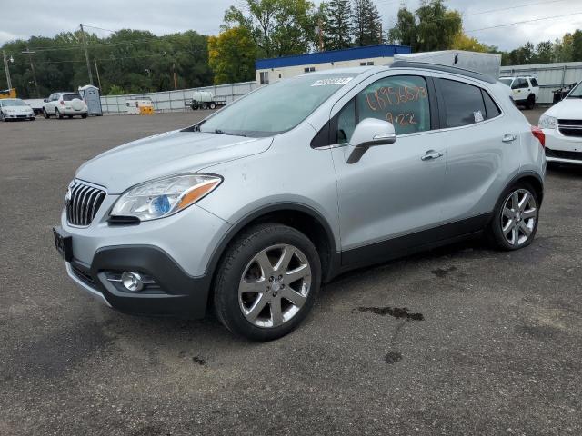 KL4CJGSBXGB537842 - 2016 BUICK ENCORE SILVER photo 1