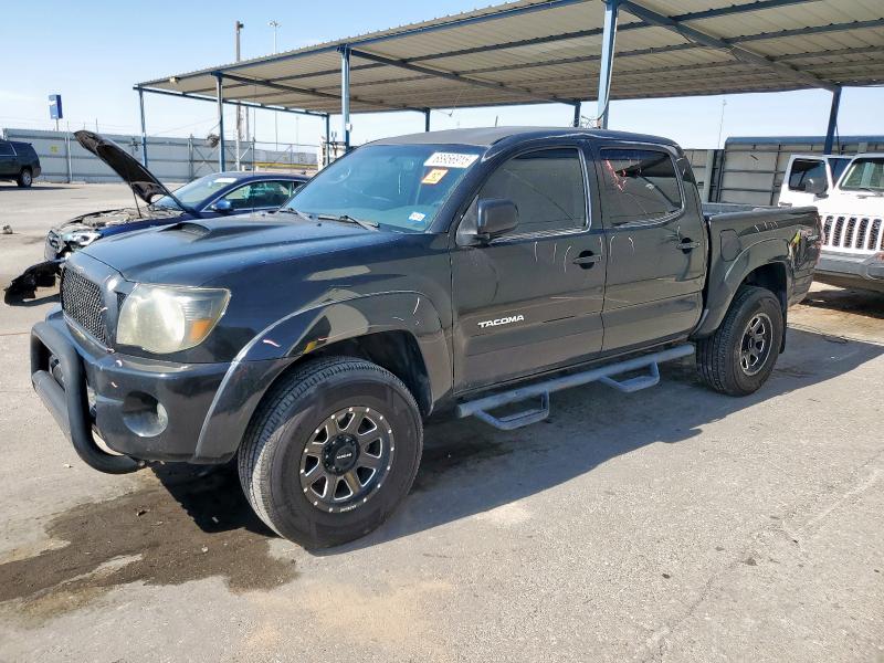 5TEJU62N36Z309751 - 2006 TOYOTA TACOMA DOUBLE CAB PRERUNNER BLACK photo 1