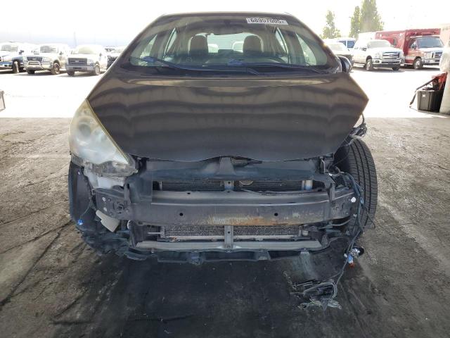 JTDKDTB39D1552358 - 2013 TOYOTA PRIUS C GRAY photo 5