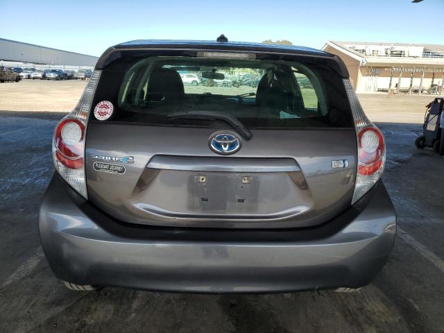 JTDKDTB39D1552358 - 2013 TOYOTA PRIUS C GRAY photo 6