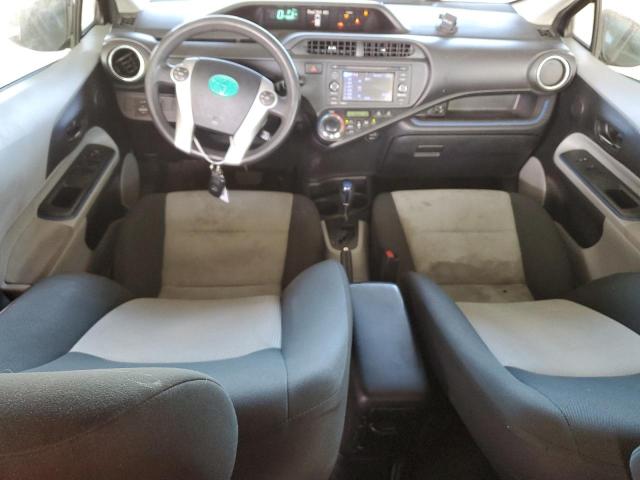 JTDKDTB39D1552358 - 2013 TOYOTA PRIUS C GRAY photo 8