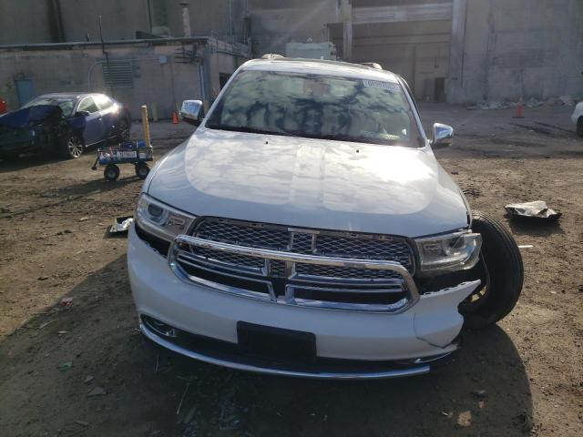 1C4SDJET7EC977762 - 2014 DODGE DURANGO CITADEL WHITE photo 5