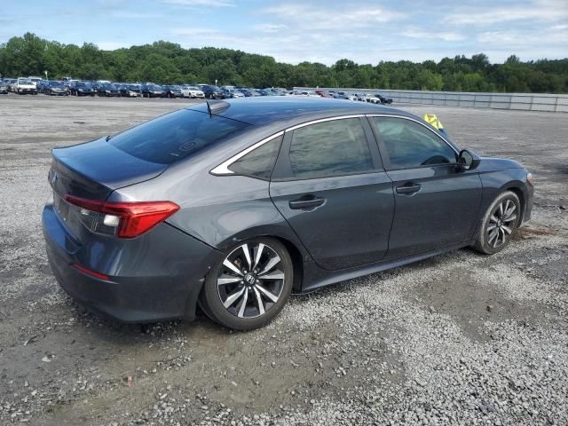 JHMFE1F70NX006271 - 2022 HONDA CIVIC EX GRAY photo 3