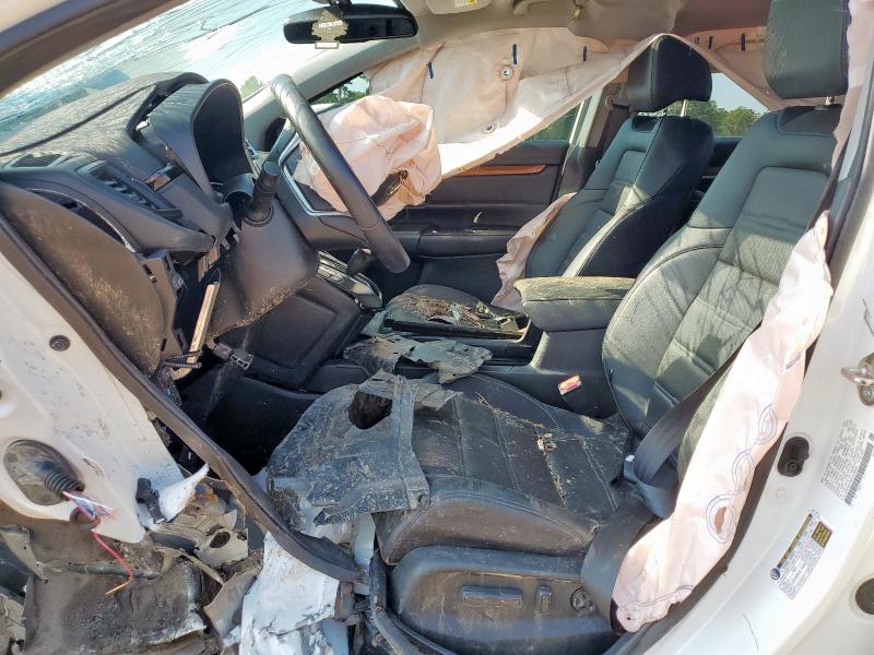 2HKRW1H8XJH509636 - 2018 HONDA CR-V EXL WHITE photo 7