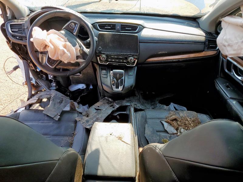 2HKRW1H8XJH509636 - 2018 HONDA CR-V EXL WHITE photo 8