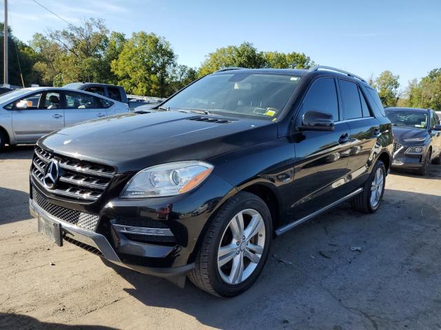 4JGDA5HB0CA022608 - 2012 MERCEDES-BENZ ML 350 4MATIC BLACK photo 1