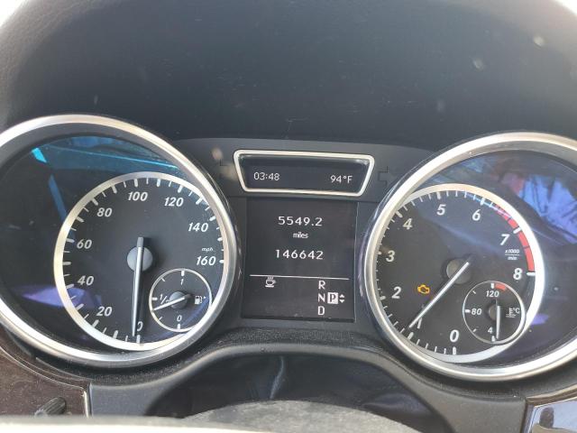 4JGDA5HB0CA022608 - 2012 MERCEDES-BENZ ML 350 4MATIC BLACK photo 9