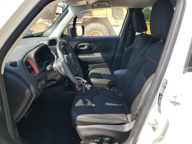 ZACNJDC17NPP01034 - 2022 JEEP RENEGADE TRAILHAWK أبيض صورة 7