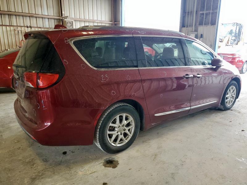 2C4RC1BG0LR280270 - 2020 CHRYSLER PACIFICA TOURING L 勃艮第红 照片 3