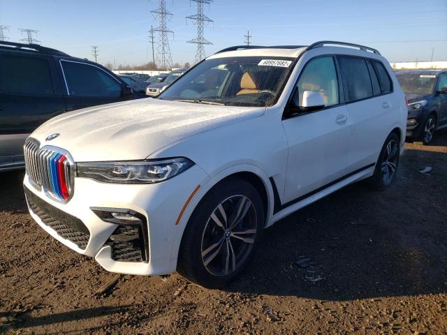 5UXCW2C05N9J04455 - 2022 BMW X7 XDRIVE40I WHITE photo 1