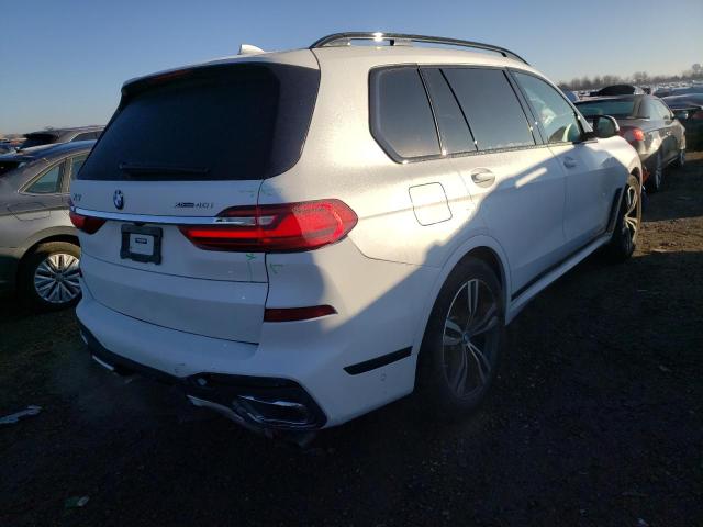 5UXCW2C05N9J04455 - 2022 BMW X7 XDRIVE40I WHITE photo 3
