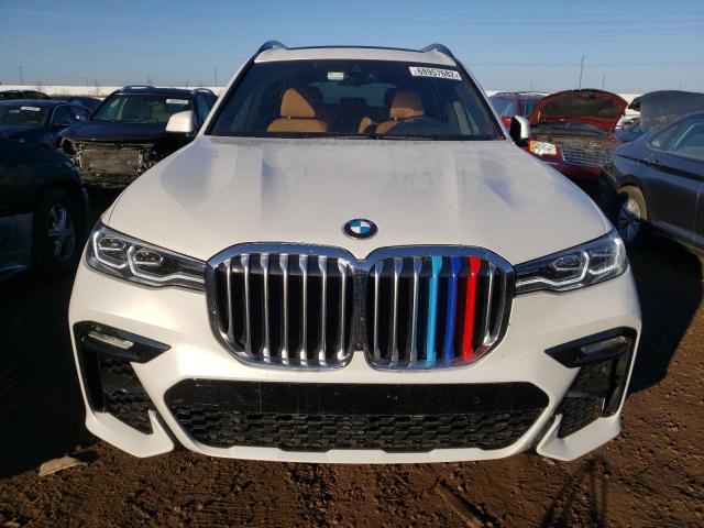 5UXCW2C05N9J04455 - 2022 BMW X7 XDRIVE40I WHITE photo 5