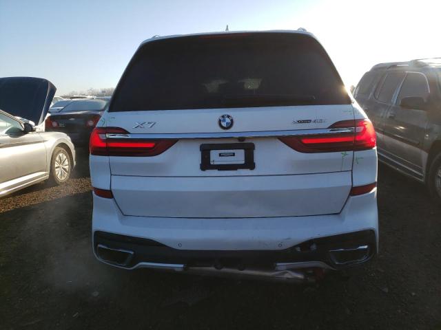 5UXCW2C05N9J04455 - 2022 BMW X7 XDRIVE40I WHITE photo 6