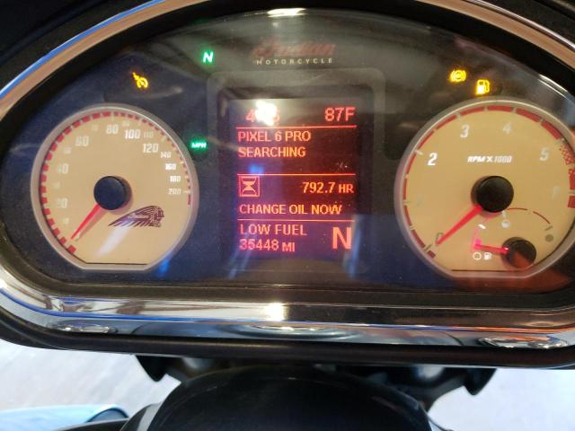 56KTRAAA0G3333706 - 2016 INDIAN MOTORCYCLE CO. ROADMASTER BLUE photo 8
