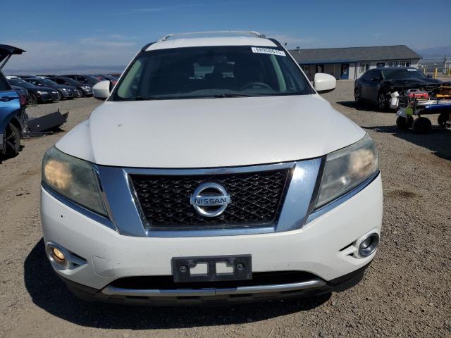 5N1AR2MM8DC678322 - 2013 NISSAN PATHFINDER S أبيض صورة 5