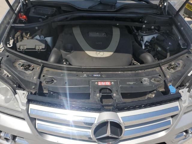 4JGBF7BE7BA740095 - 2011 MERCEDES-BENZ GL 450 4MATIC SILVER photo 11