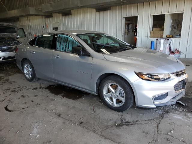 1G1ZB5STXGF305818 - 2016 CHEVROLET MALIBU LS ვერცხლისფერი ფოტო 4
