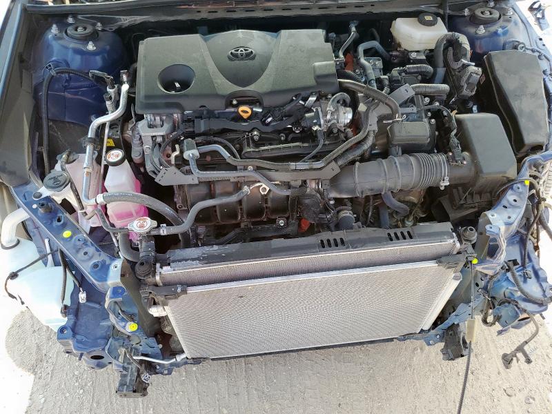 4T1DAACK5SU131577 - 2025 TOYOTA CAMRY XSE BLUE photo 11