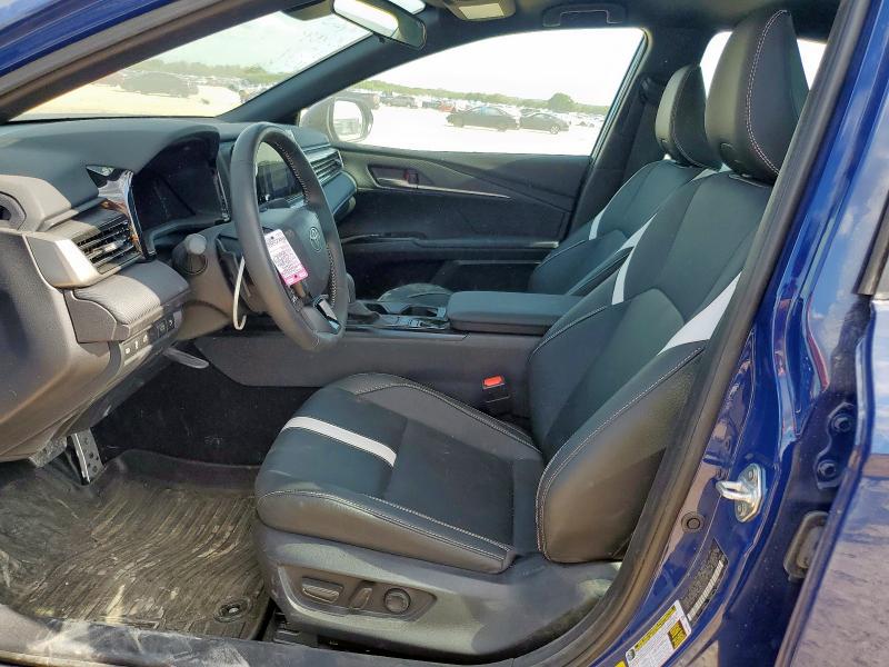 4T1DAACK5SU131577 - 2025 TOYOTA CAMRY XSE BLUE photo 7