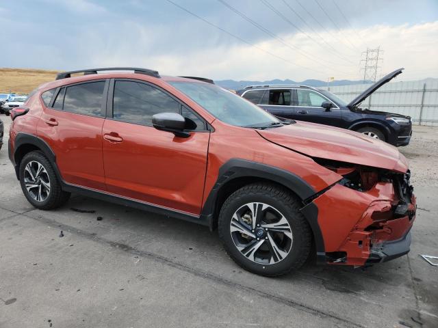 JF2GUADCXRH337644 - 2024 SUBARU CROSSTREK PREMIUM ORANGE photo 4