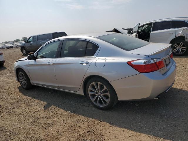 1HGCR2F58FA052711 - 2015 HONDA ACCORD SPORT SILVER photo 2