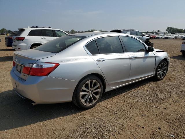 1HGCR2F58FA052711 - 2015 HONDA ACCORD SPORT SILVER photo 3
