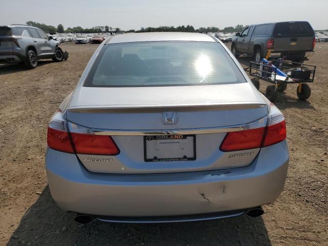 1HGCR2F58FA052711 - 2015 HONDA ACCORD SPORT SILVER photo 6